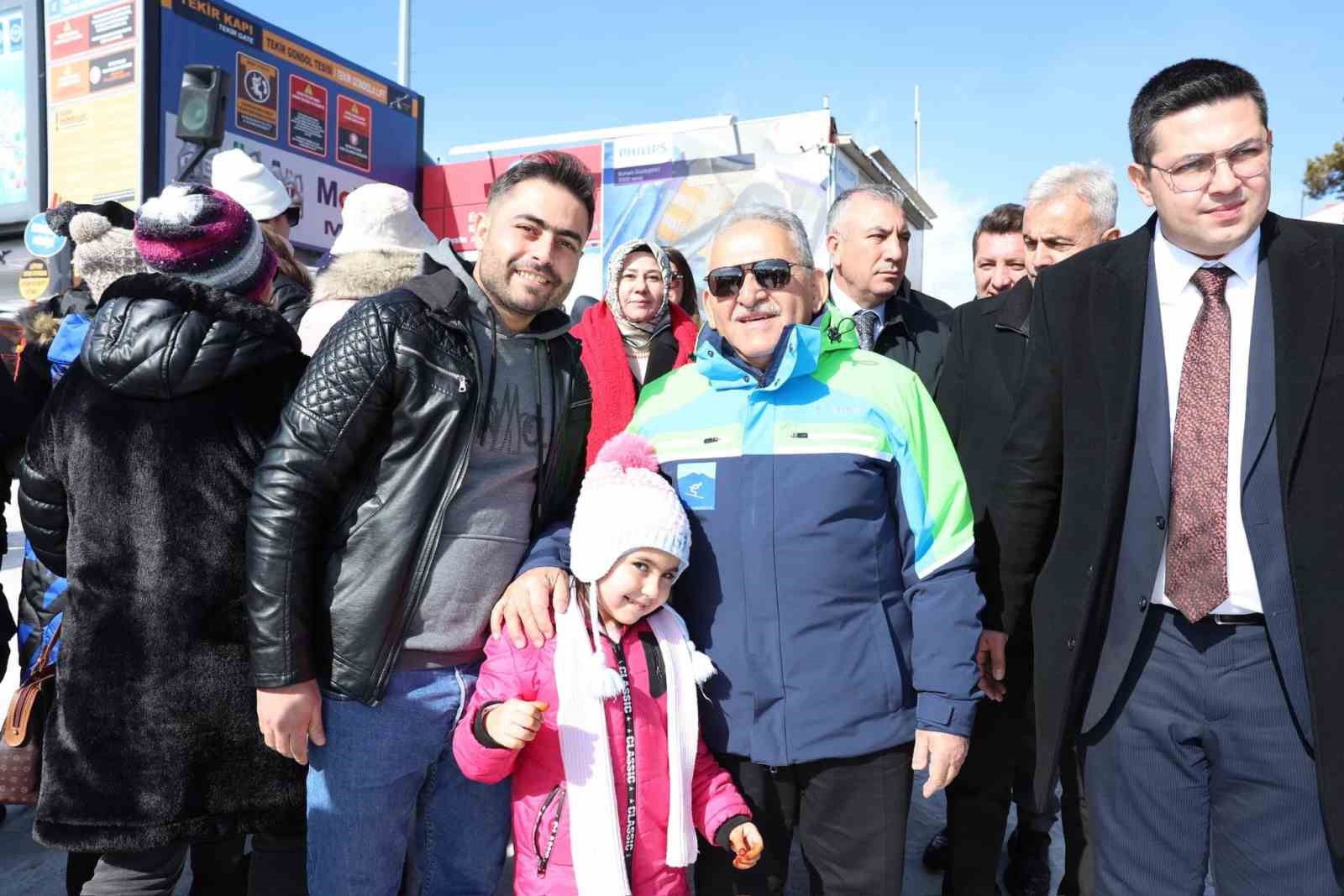 Başkan Büyükkılıç, Erciyes’teki muhteşem Kış Festivaline katıldı