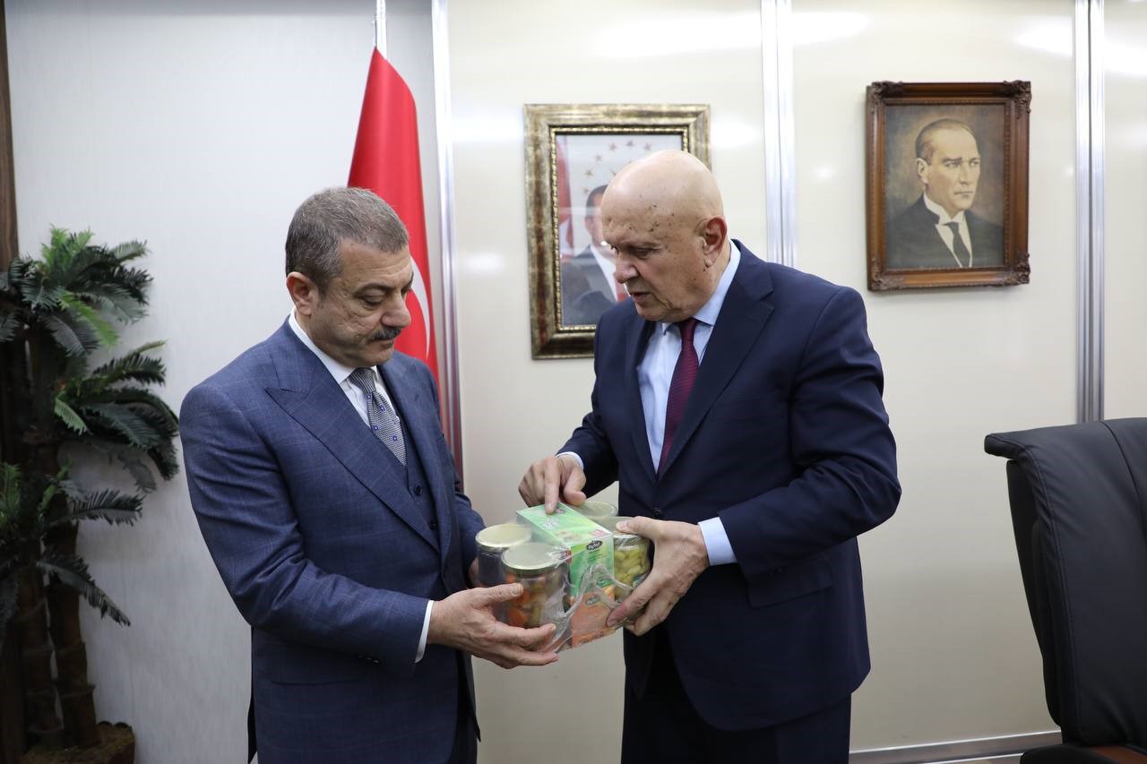 BDDK Başkanı Kavcıoğlu Başkan Pekmezci ile bir araya geldi