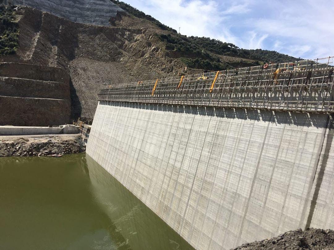 Sarıçay Barajı’nın yüzde 44’ü tamamlandı