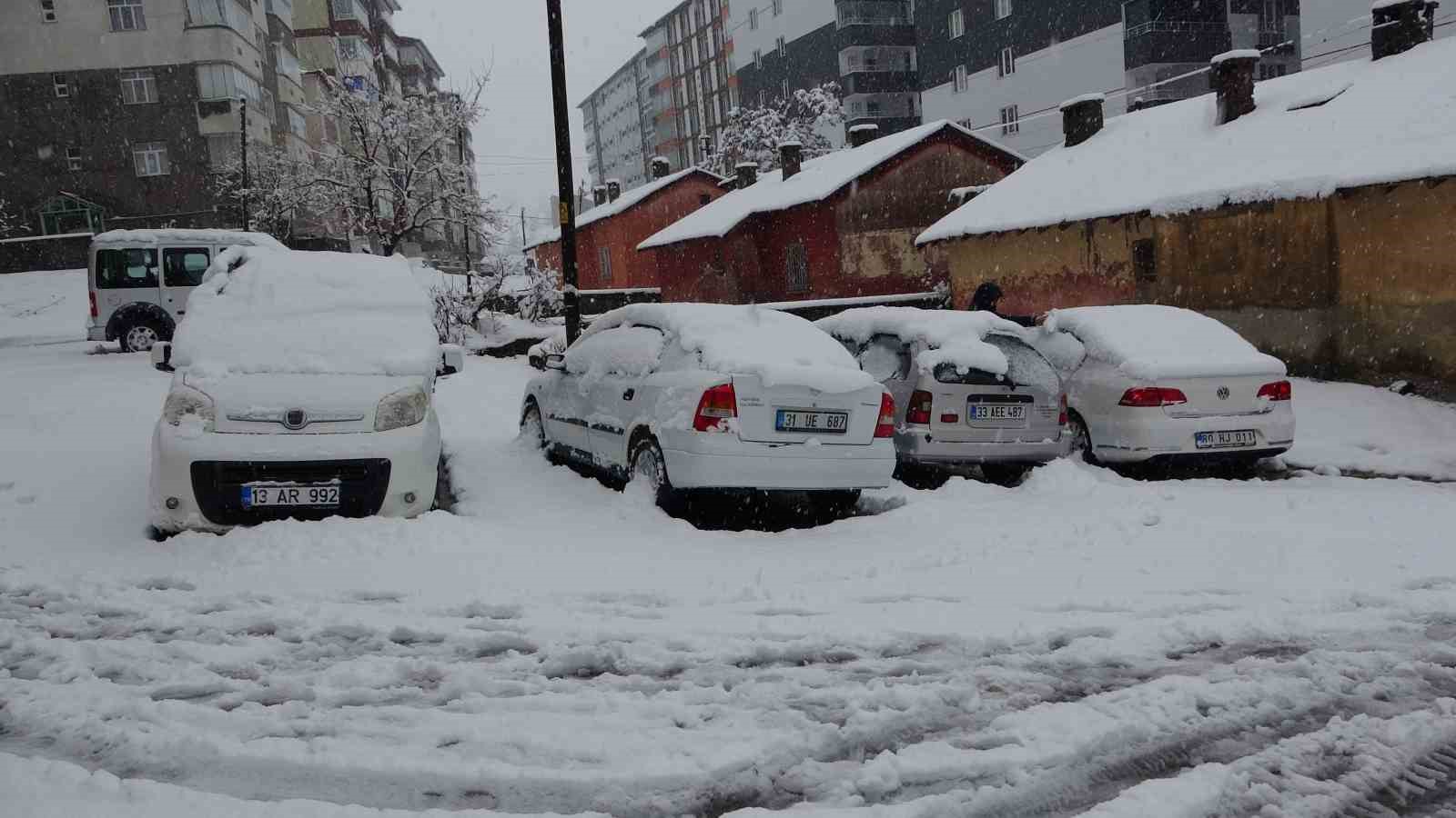 Bitlis’te okullar tatil edildi, 63 köy yolu ulaşıma kapandı