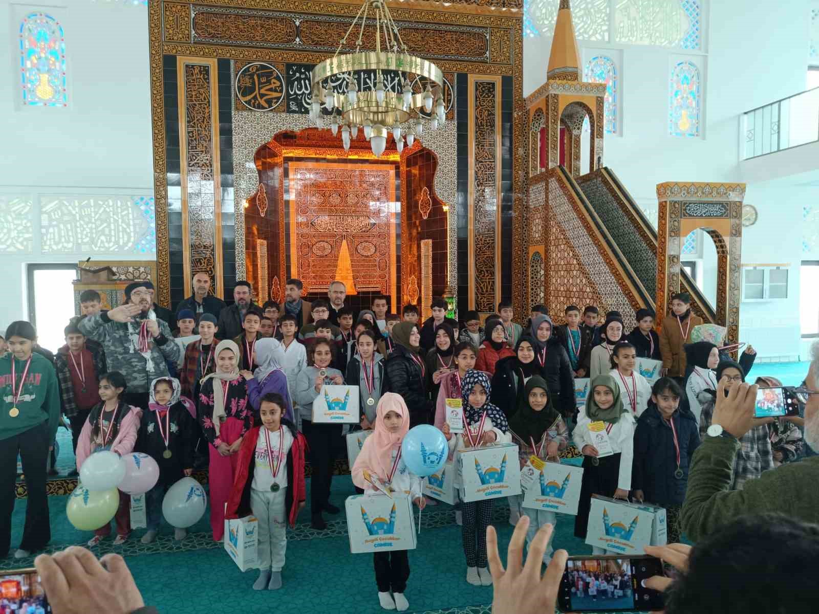 Haydi Çocuklar Camiye Projesi’nin ödül töreni düzenlendi