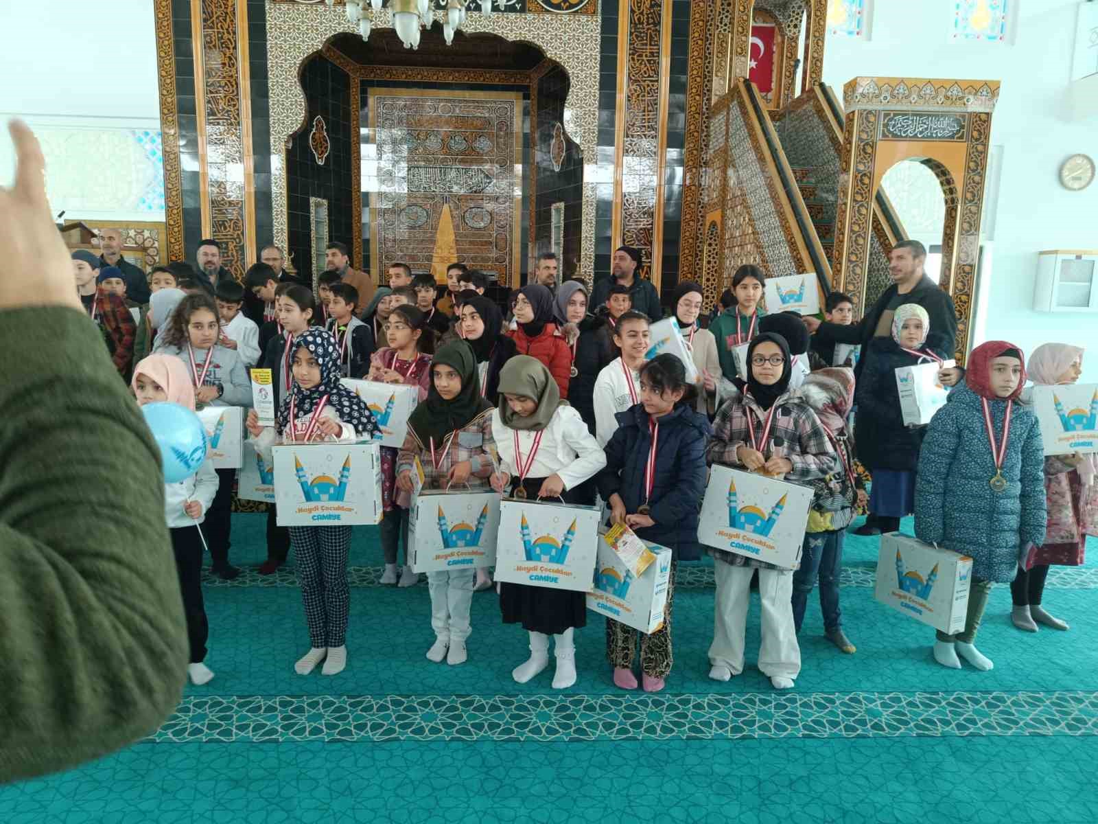 Haydi Çocuklar Camiye Projesi’nin ödül töreni düzenlendi