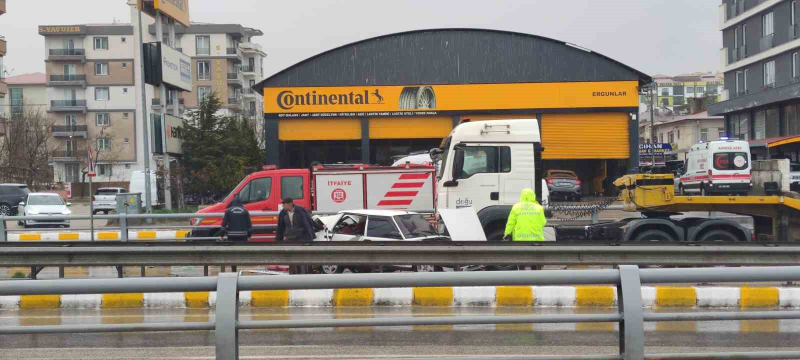 Van’da trafik kazası: 1 yaralı