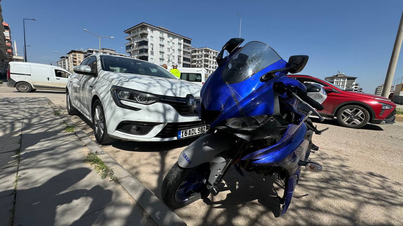Kilis’te motosiklet kazası: 2 yaralı