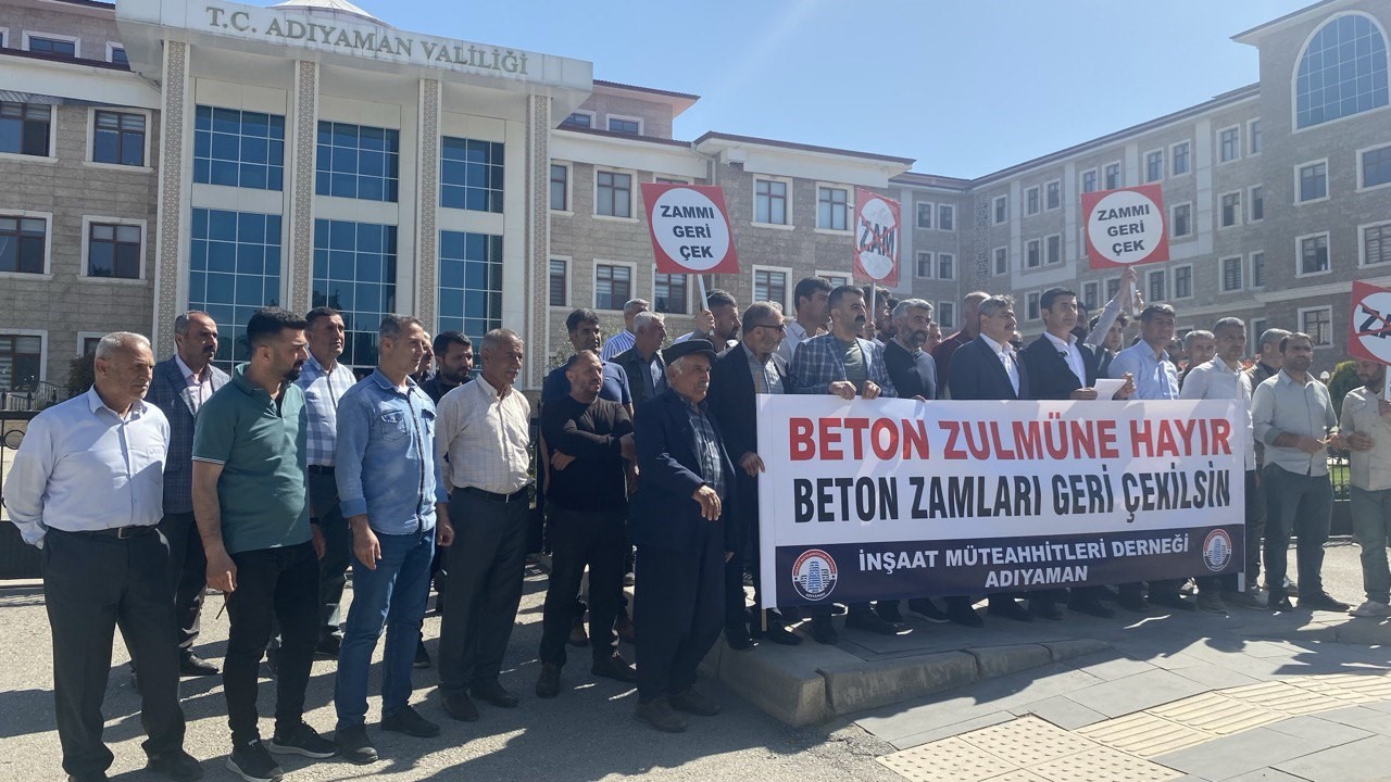 Adıyaman’da hazır beton fiyatlarına tepki