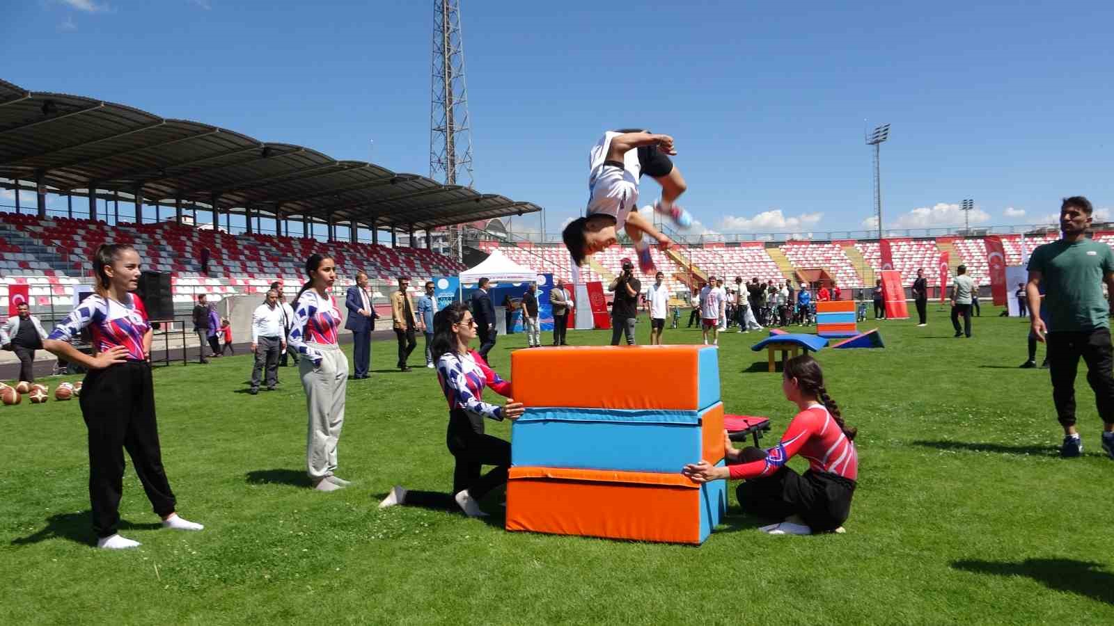 Spor Van projesinin kapanış töreni yapıldı