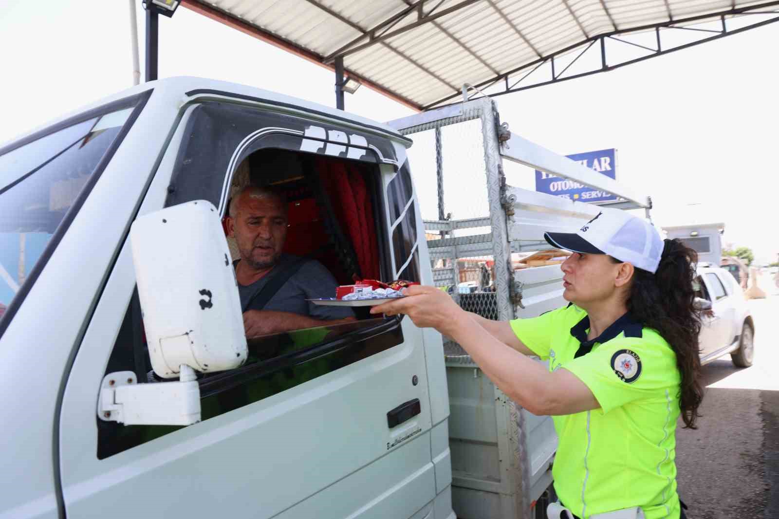 Elazığ’da ‘Yolun sonu bayram olsun’ mottosuyla denetim