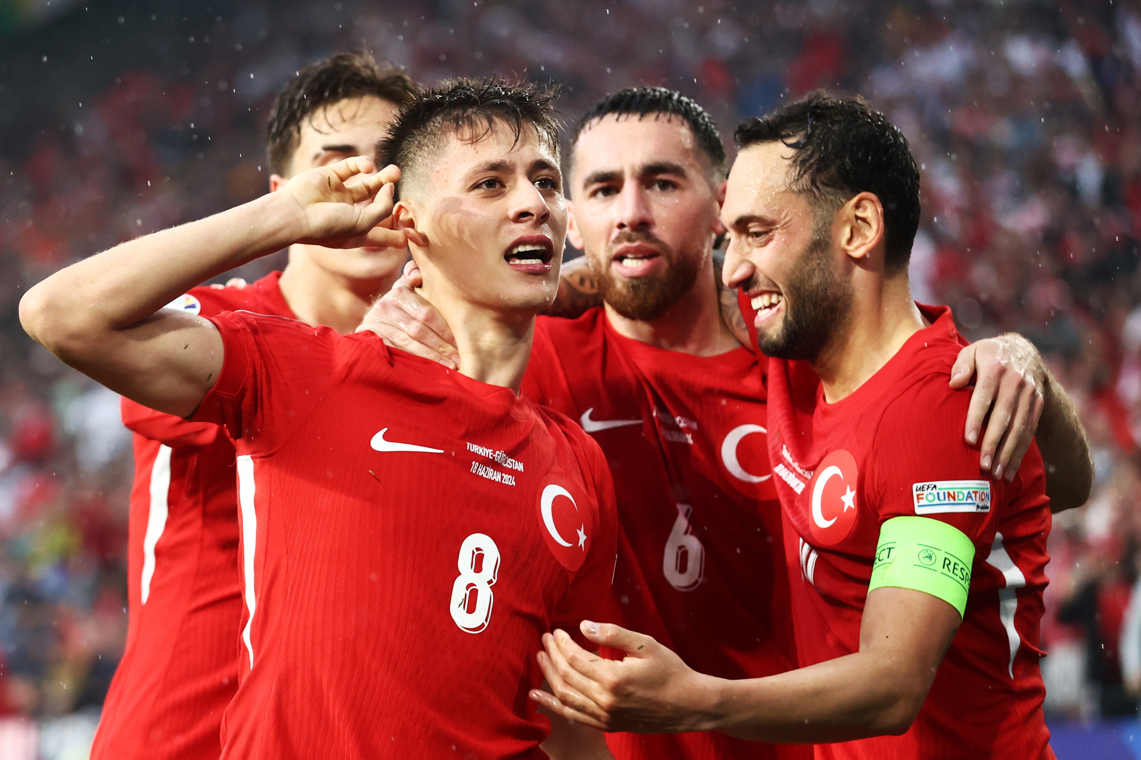 EURO 2024'e galibiyetle başladık! Arda Güler golünü attı tarihe geçti