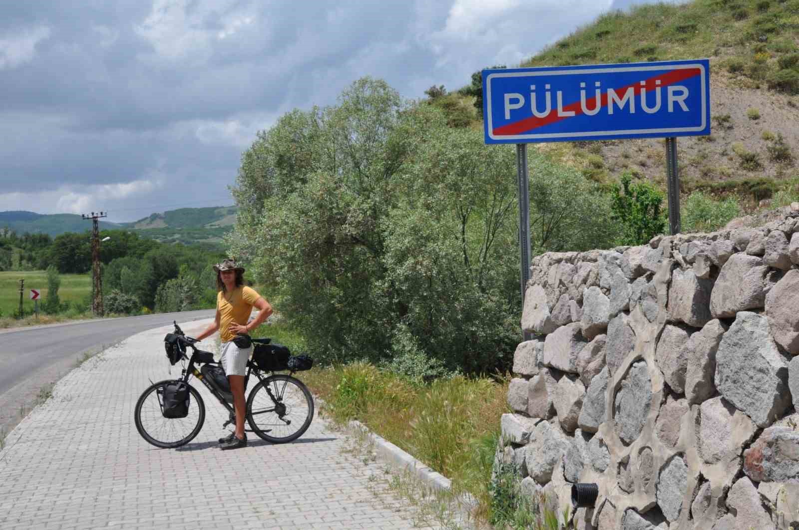 Dünya turuna çıkan İspanyol genç, Tunceli’ye hayran kaldı