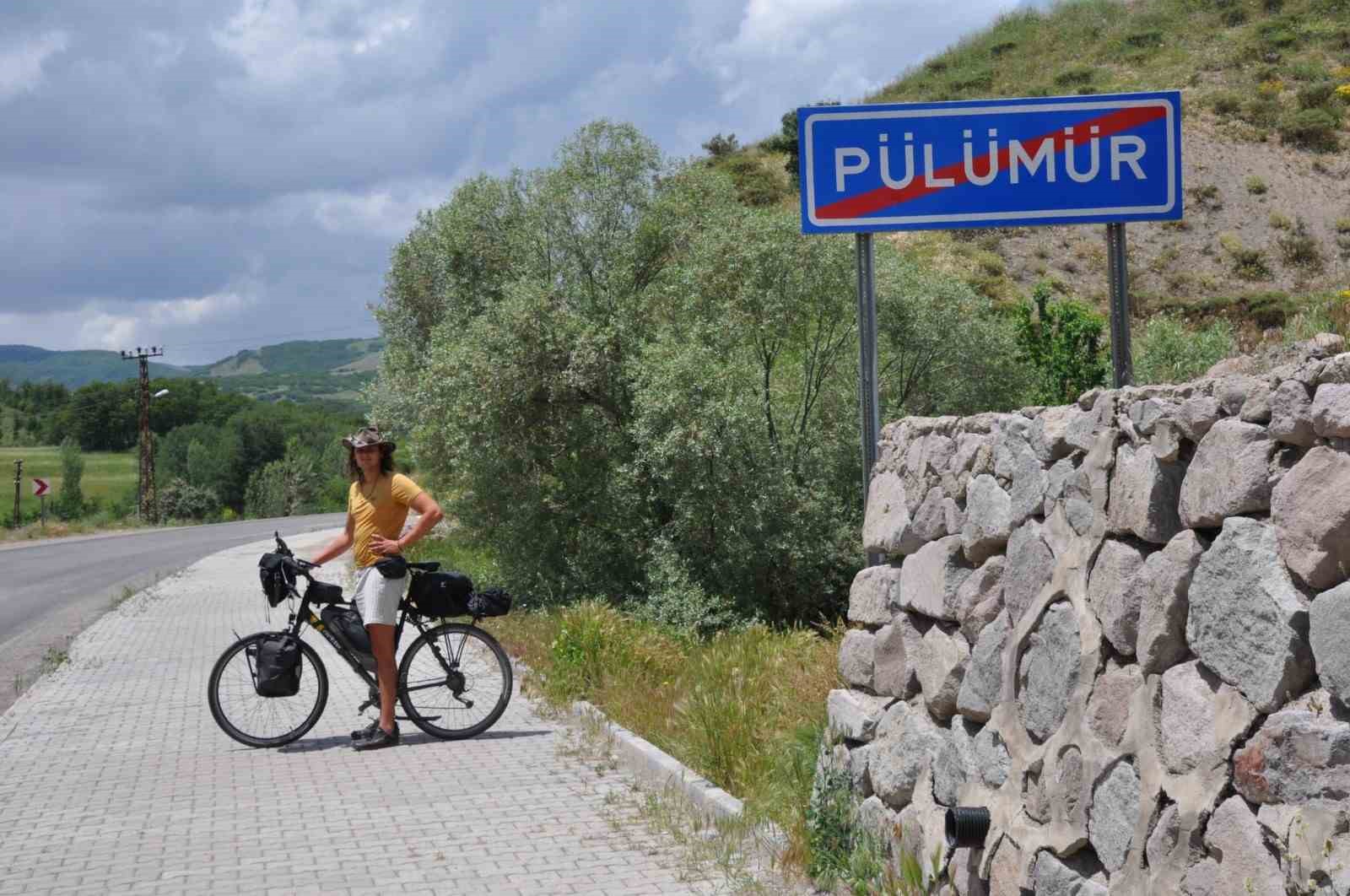 Dünya turuna çıkan İspanyol genç, Tunceli’ye hayran kaldı