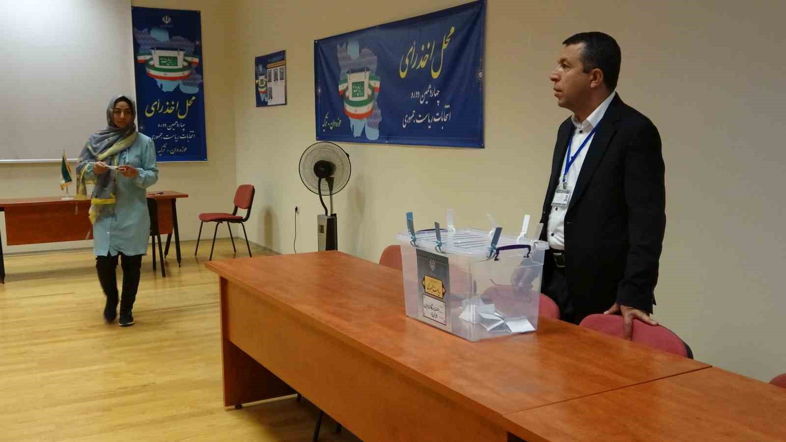 Van’da İran Cumhurbaşkanlığı seçimleri için oy kullanma işlemi başladı
