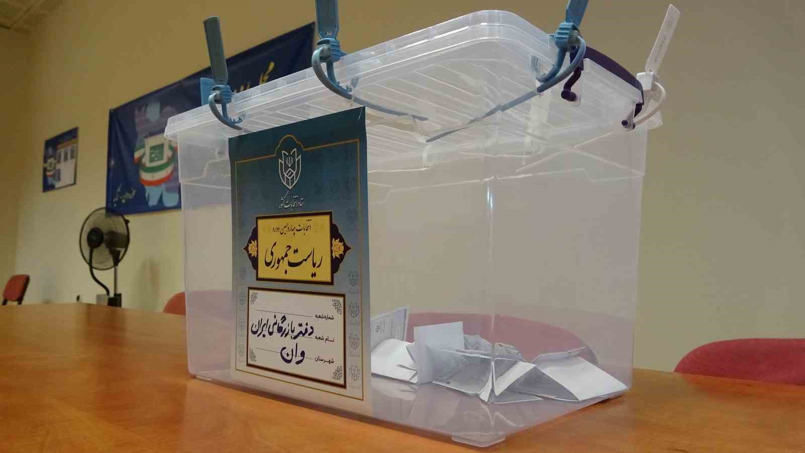 Van’da İran Cumhurbaşkanlığı seçimleri için oy kullanma işlemi başladı