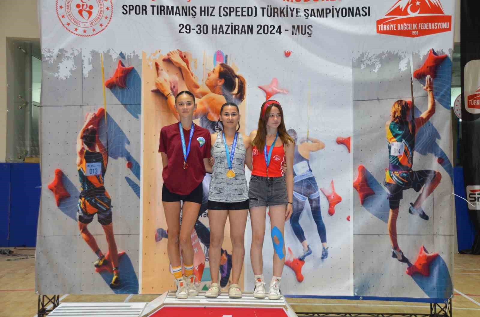 Spor Tırmanış Türkiye Şampiyonası tamamlandı