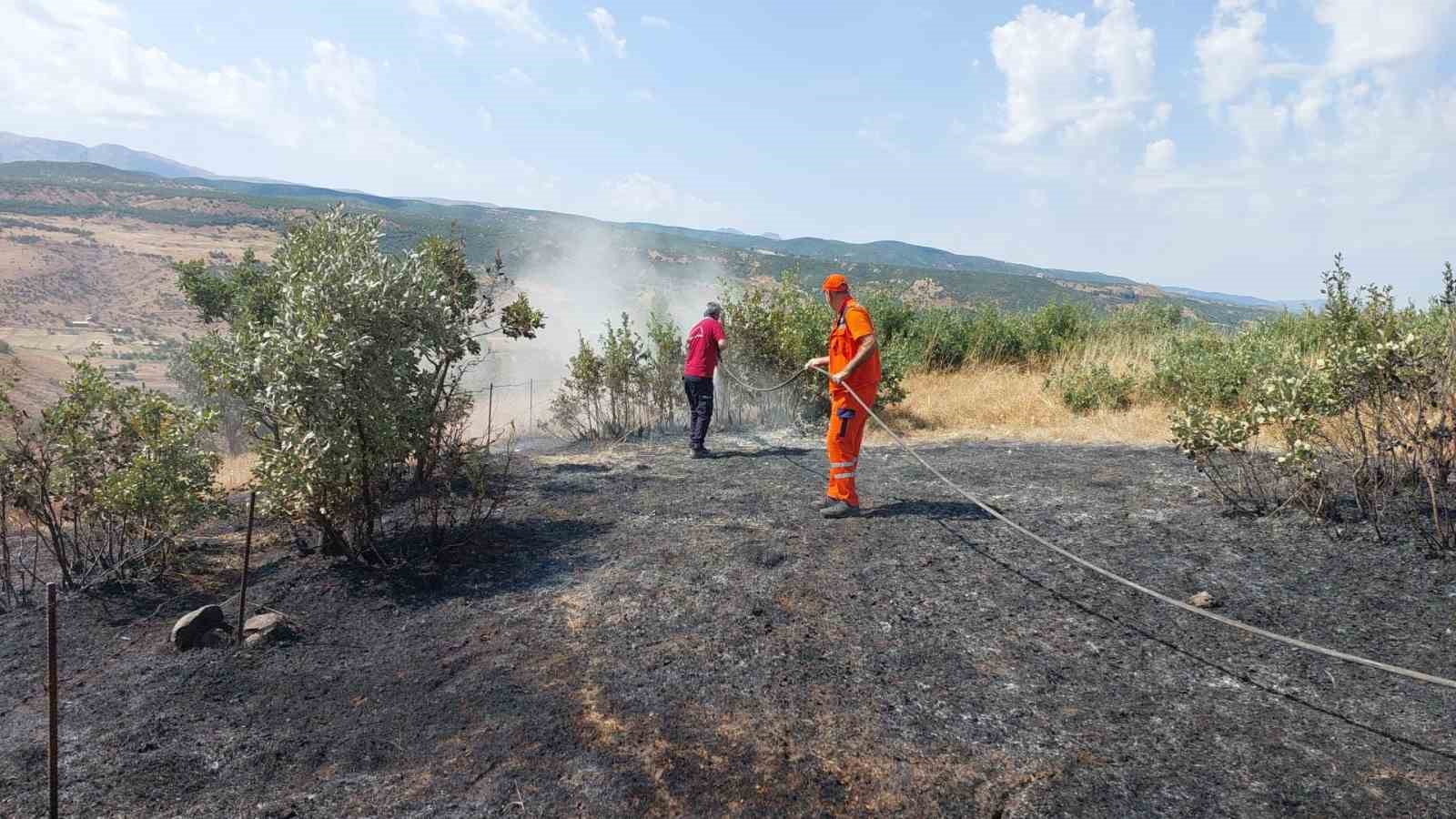 Bingöl’de çıkan yangınlar söndürüldü