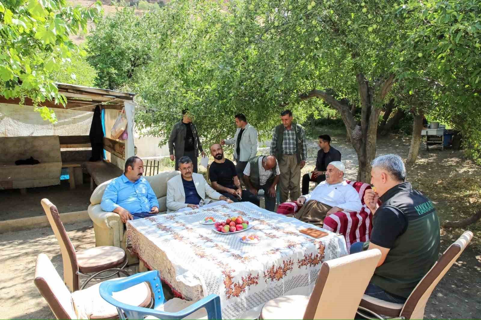 Vali Çelik, alabalık tesislerinde incelemelerde bulundu