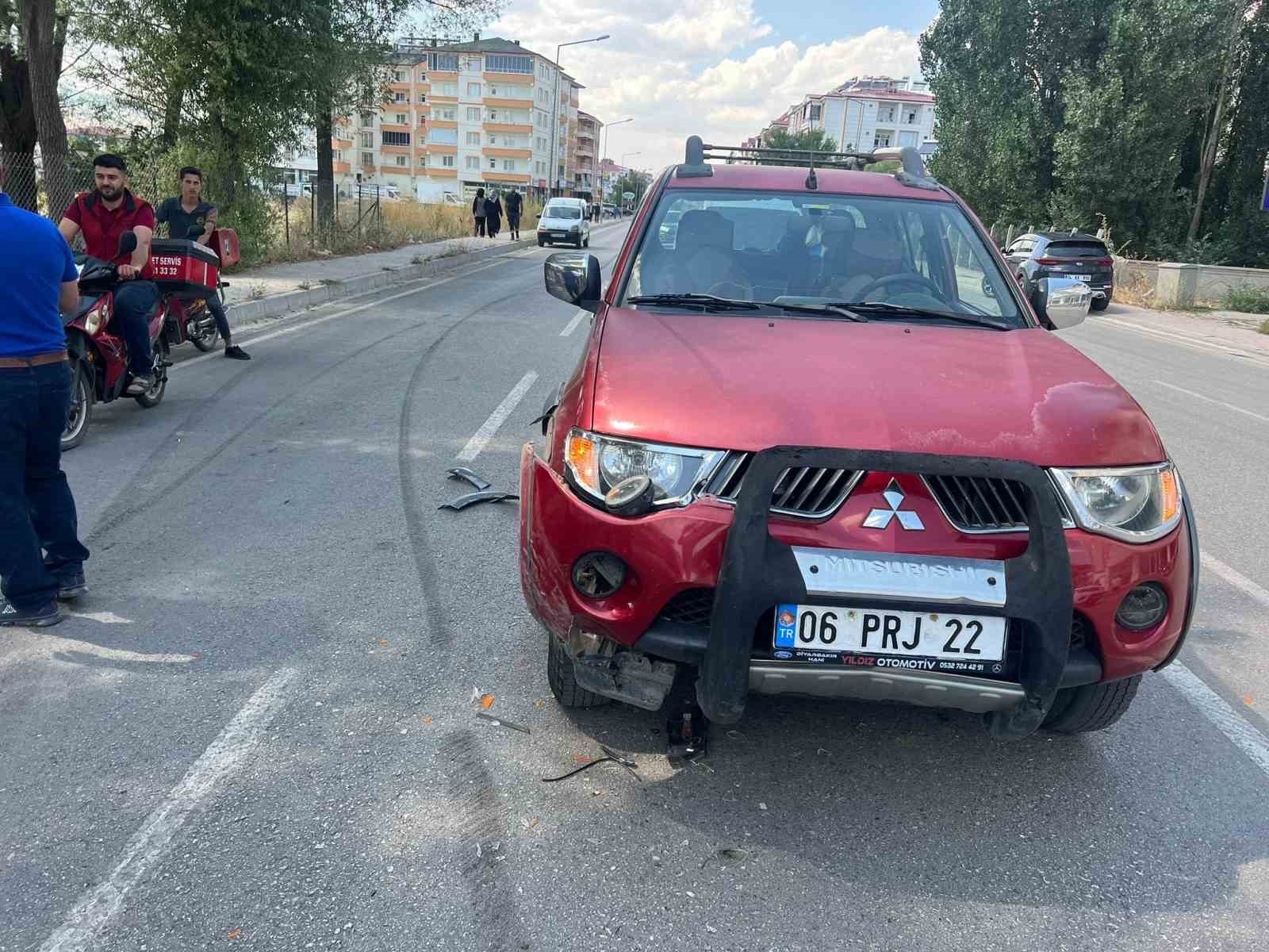 Elazığ’da zincirleme kaza: 1 yaralı