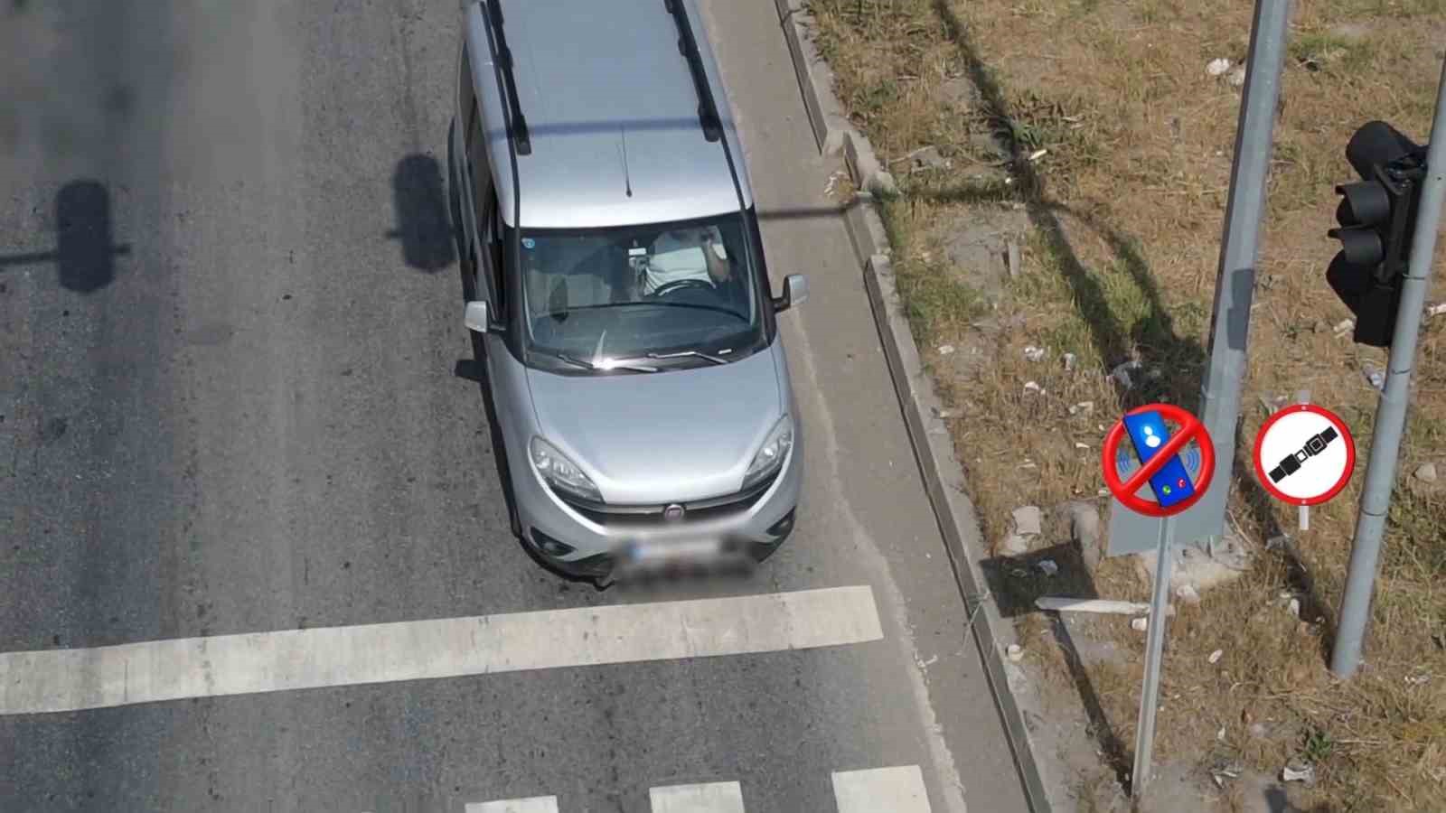 Bitlis’te dron ile trafik denetimi yapıldı