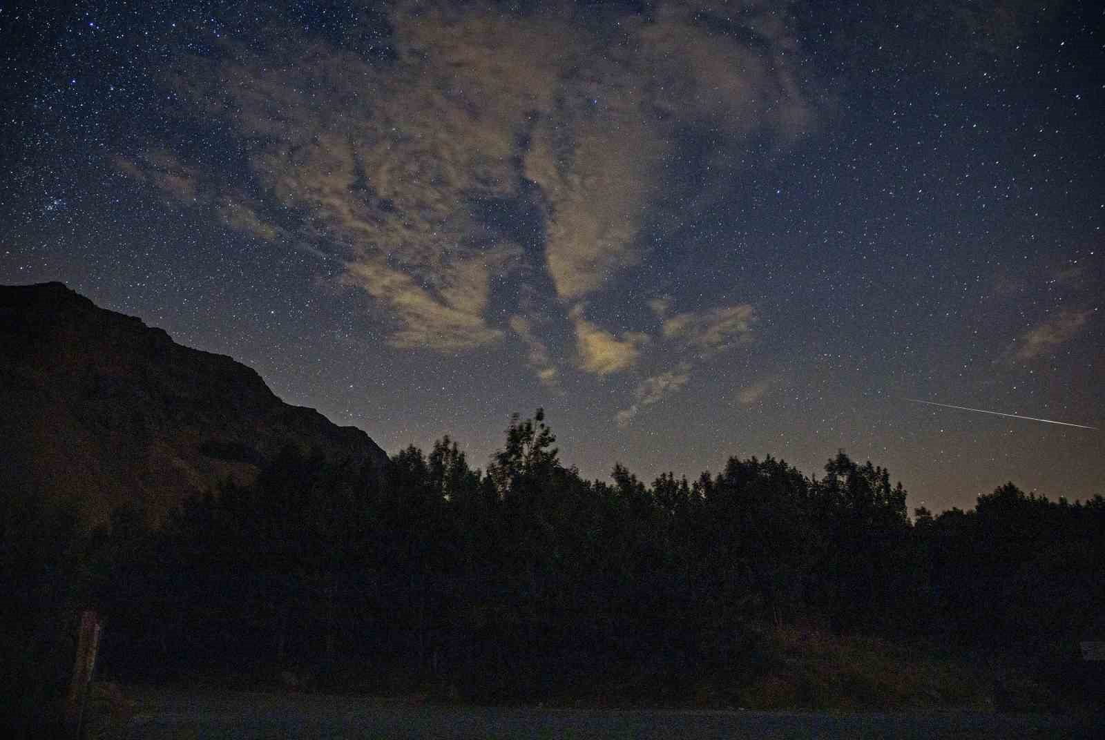 Bitlis’te perseid meteor yağmuru