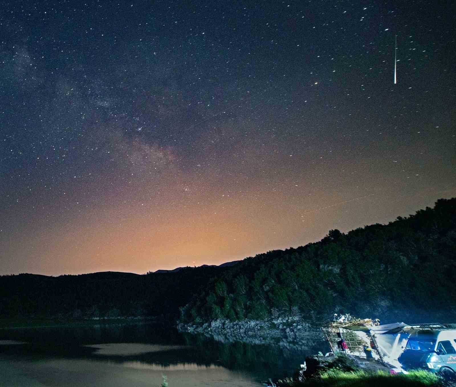 Bitlis’te perseid meteor yağmuru