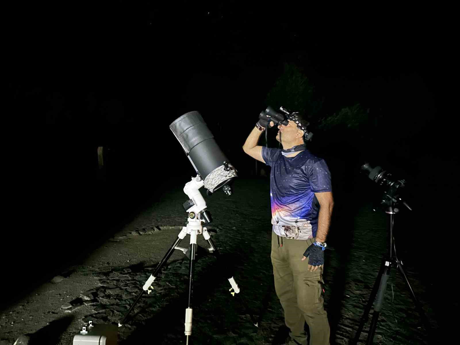 Bitlis’te perseid meteor yağmuru