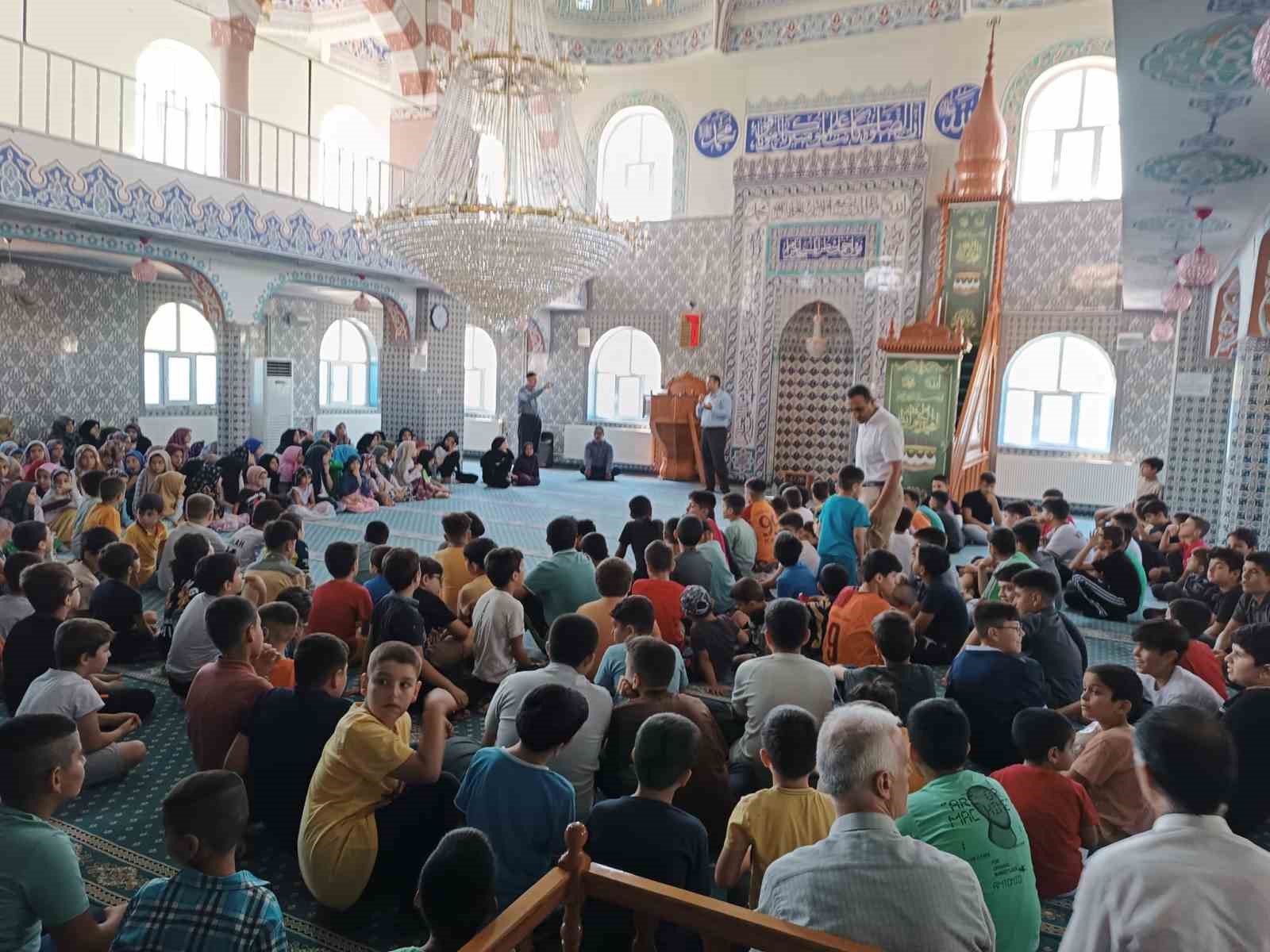 Elazığ’da Kur’an kursu öğrencilerine bağımlılıkla mücadele eğitimi