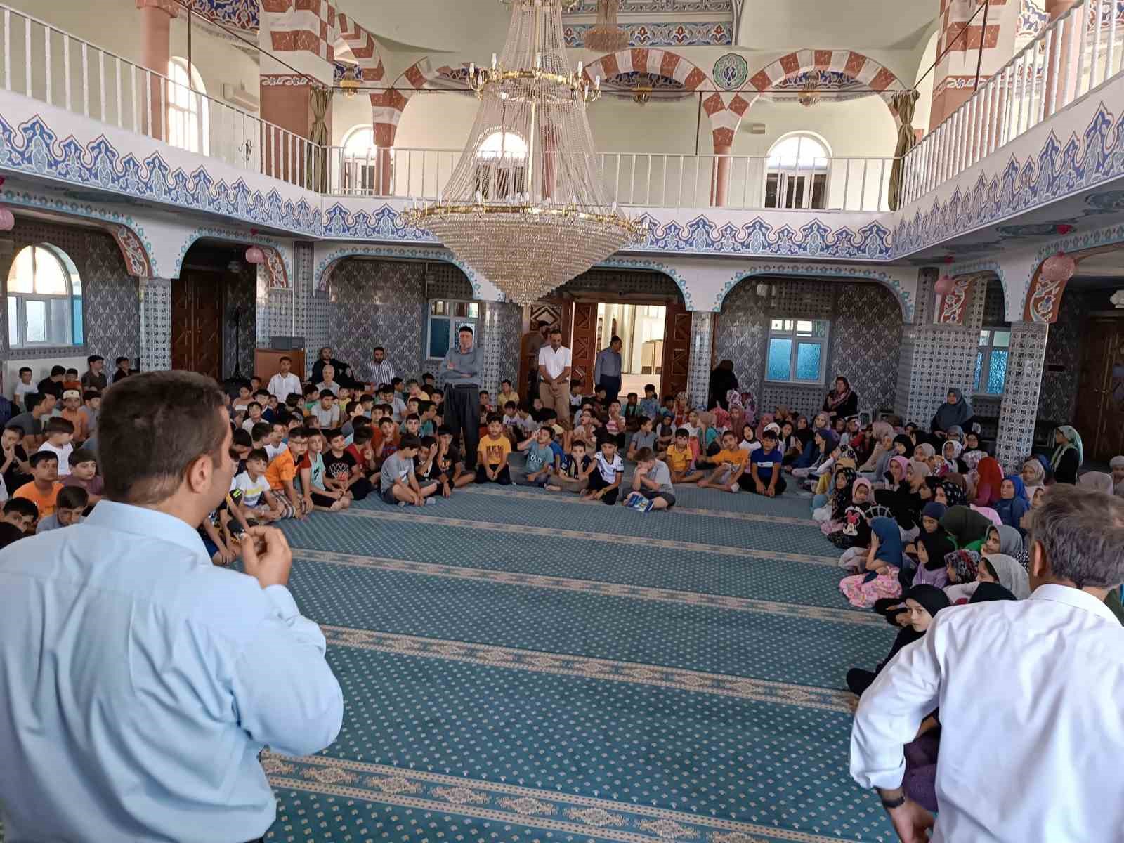 Elazığ’da Kur’an kursu öğrencilerine bağımlılıkla mücadele eğitimi