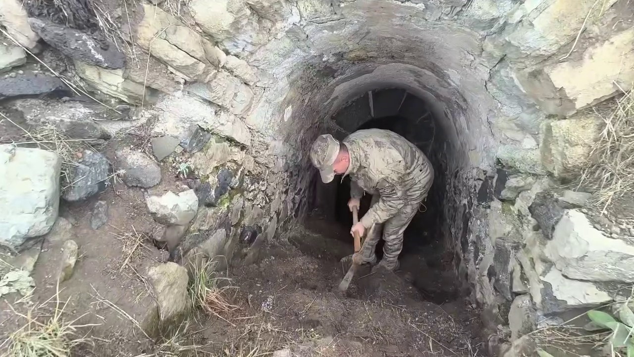 Jandarmadan tabya temizlik ve bakım operasyonu