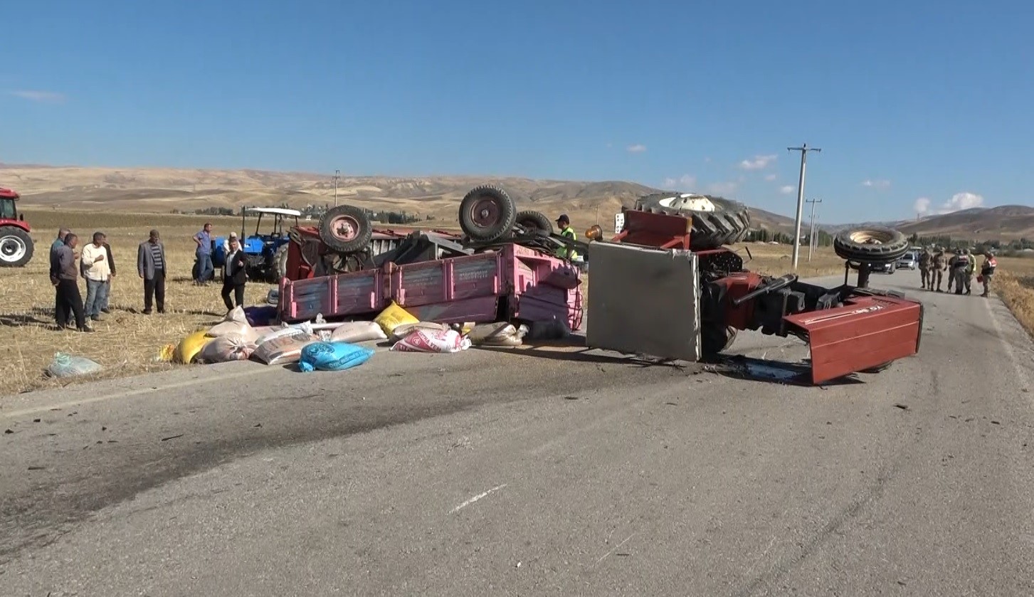 Muş’ta zincirleme trafik kazası: 10 yaralı