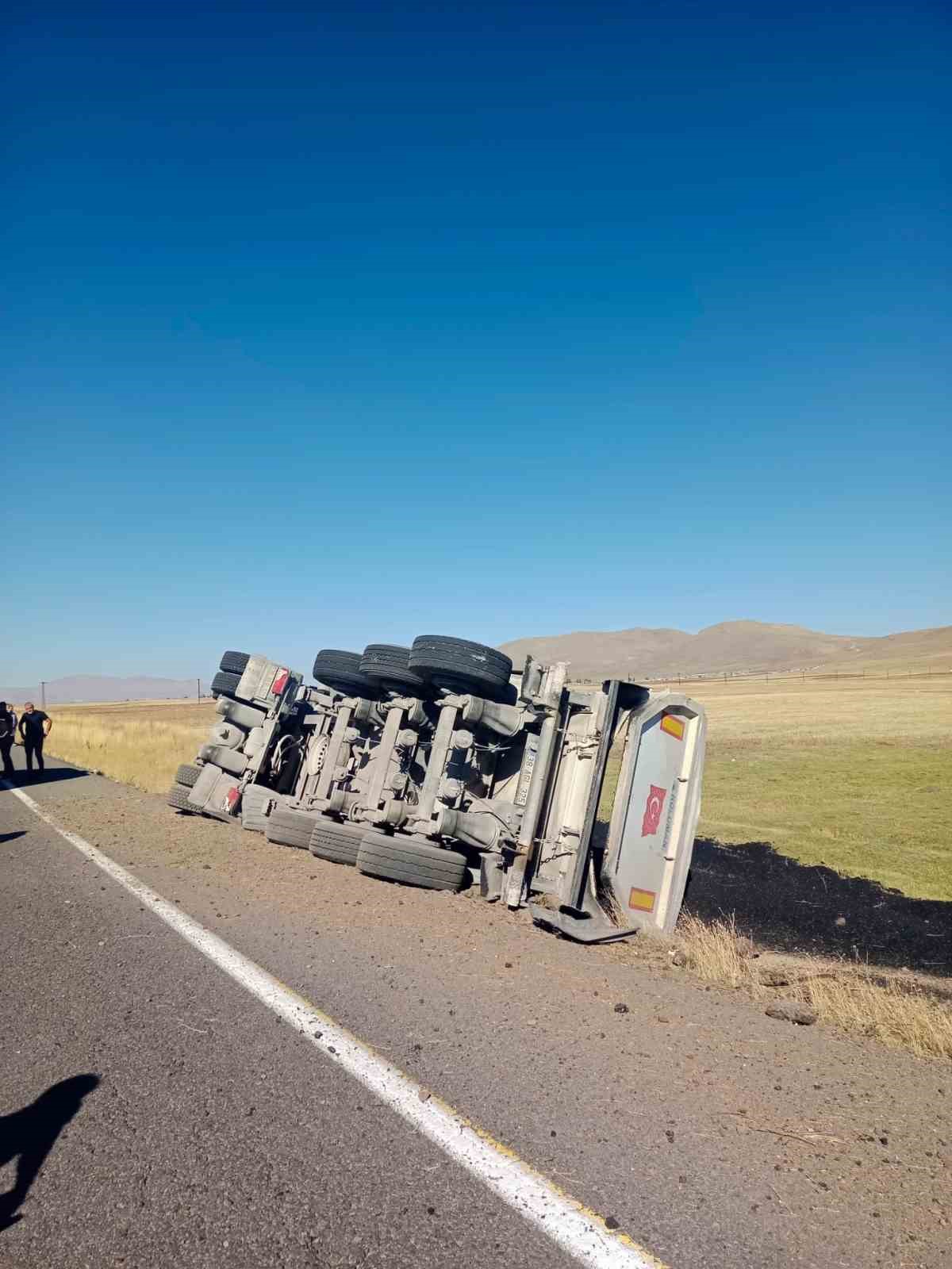 Ağrı’da trafik kazası: 1 yaralı