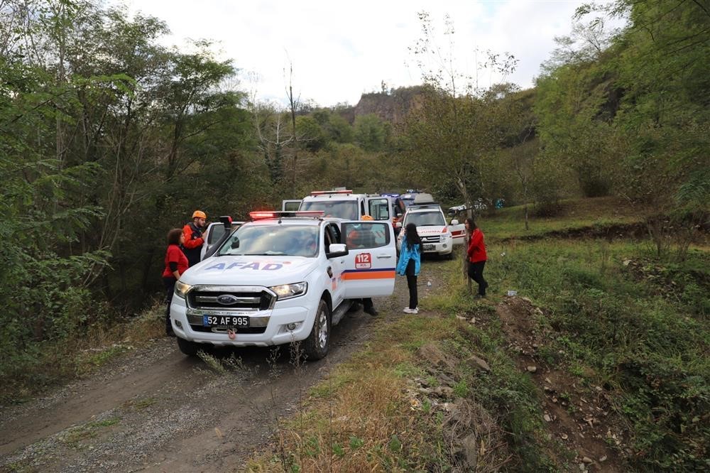 Ordu’da UMKE ekiplerinden afet tatbikatı