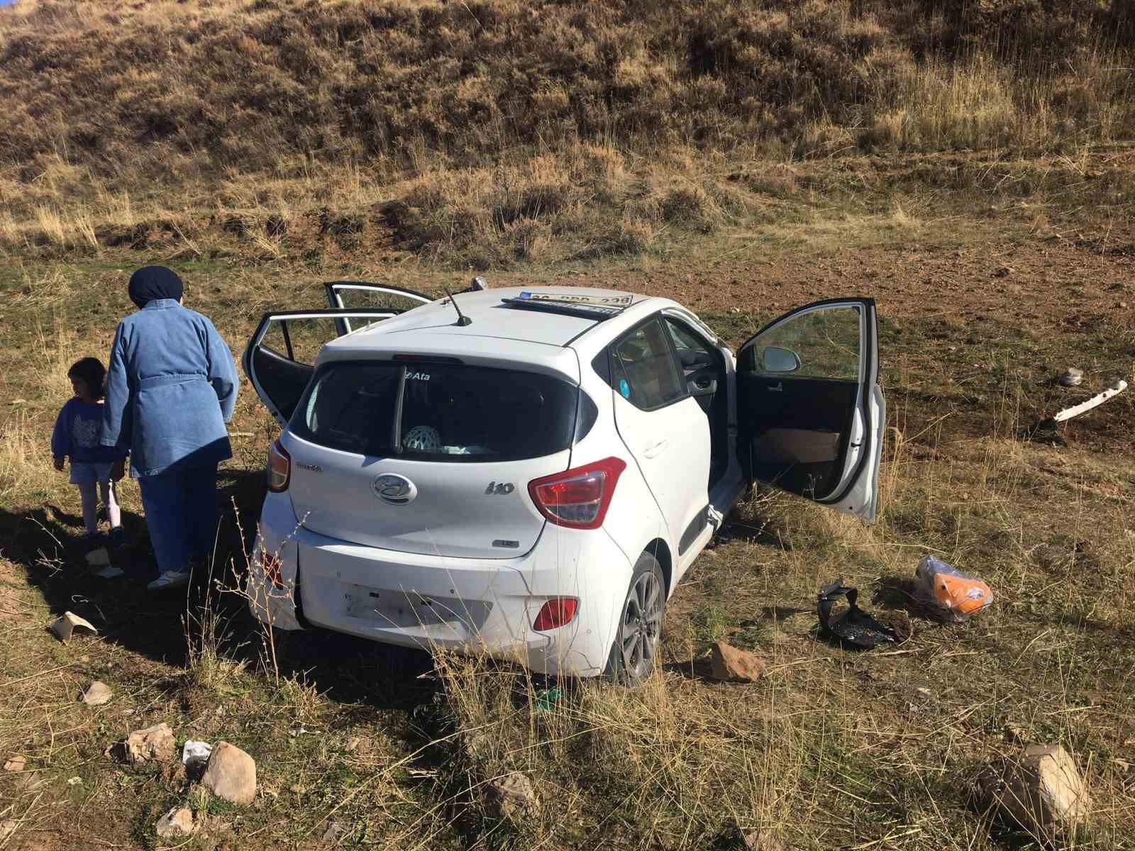 Bingöl’de trafik kazası: 2 yaralı