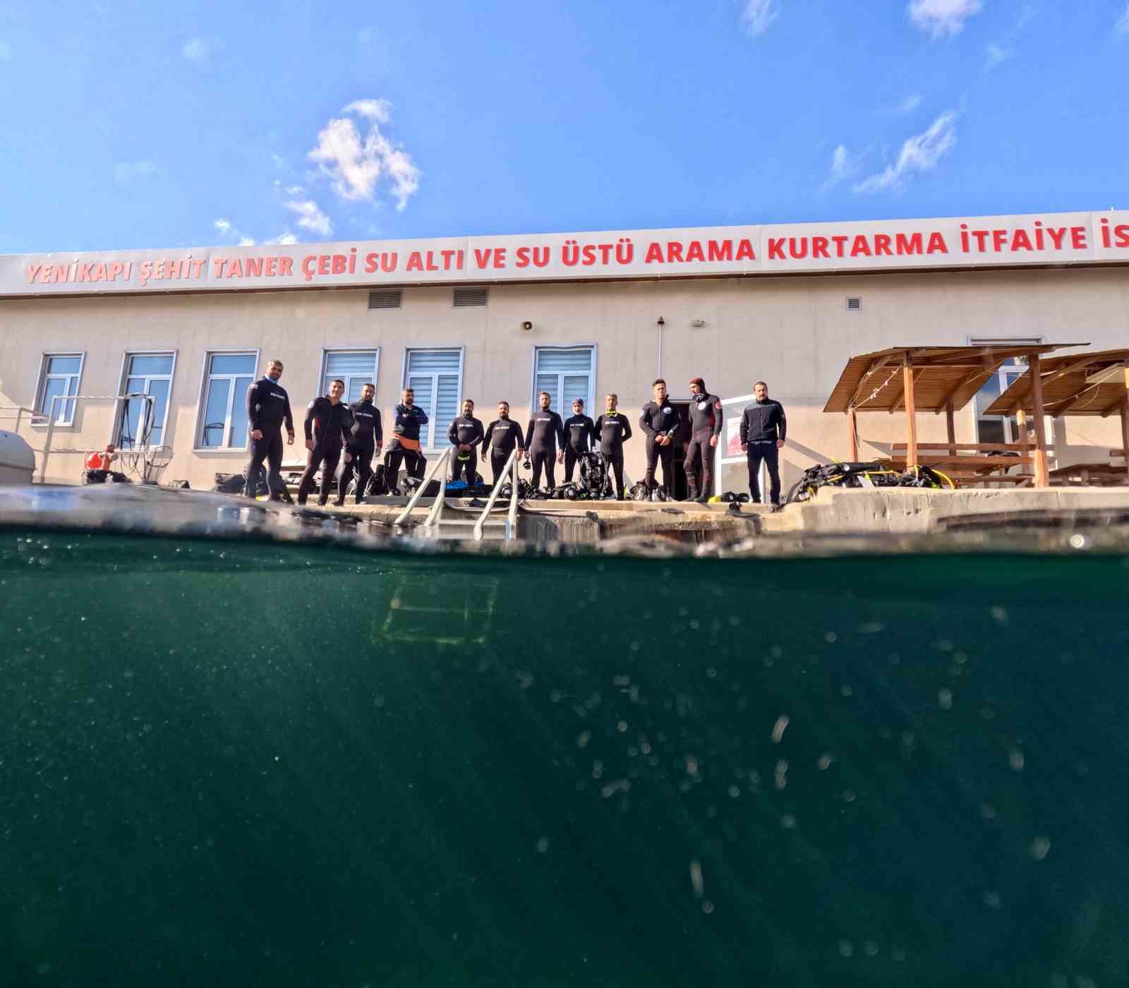 Van’daki itfaiye ekibi, İstanbul Boğazı’ndaki tatbikata katıldı