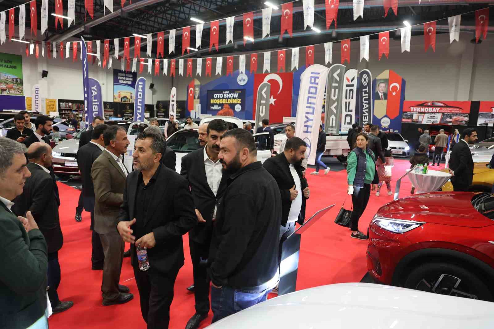 Oto Show başladı: Uluslararası markalar Elazığ’da buluştu