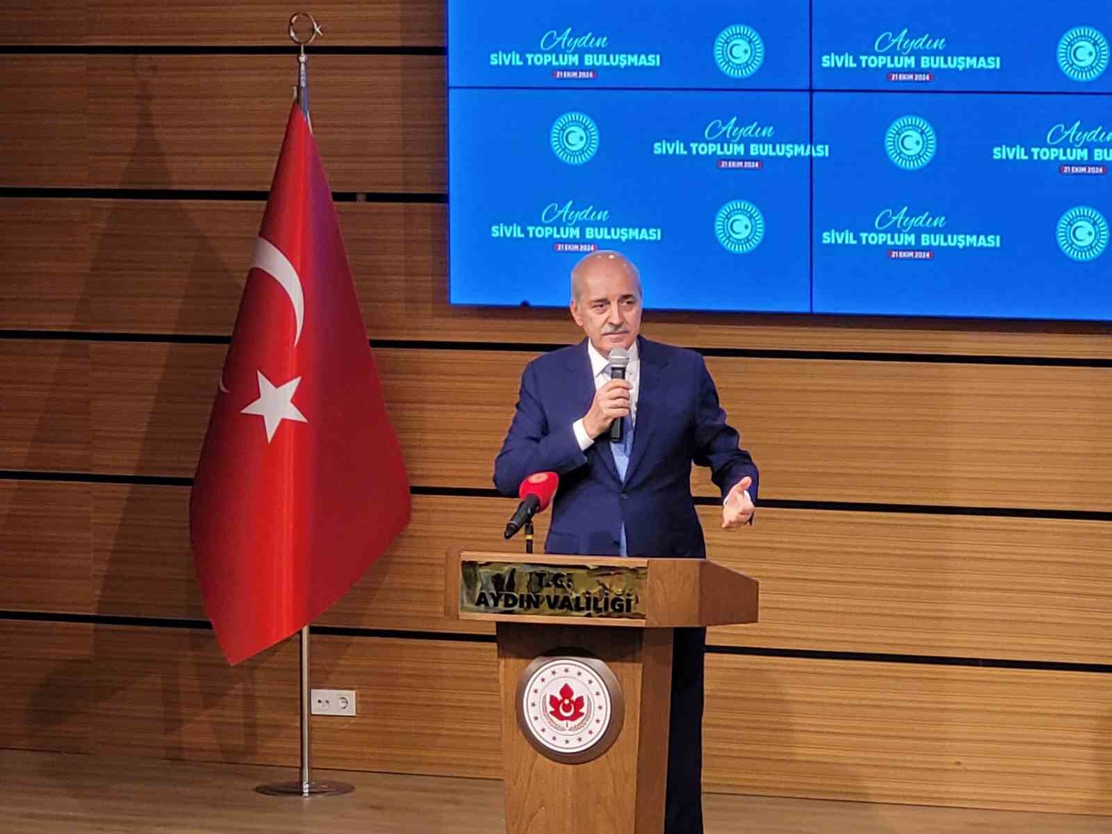 TBMM Başkanı Kurtulmuş: “Bu dünyada adaletten kaçtı ama ilahi adaletten kaçması mümkün değil”