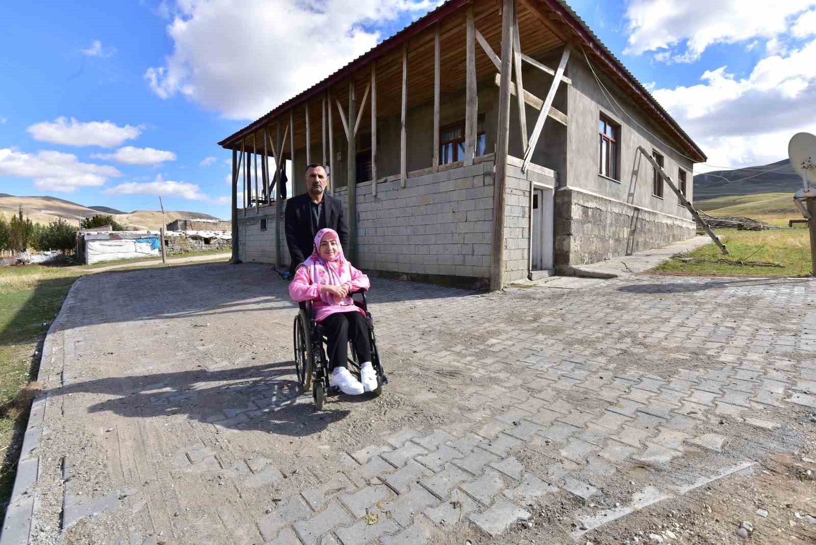 Ahlat Kaymakamlığı’ndan köylerde engellilerin hayatını kolaylaştıran yatırım