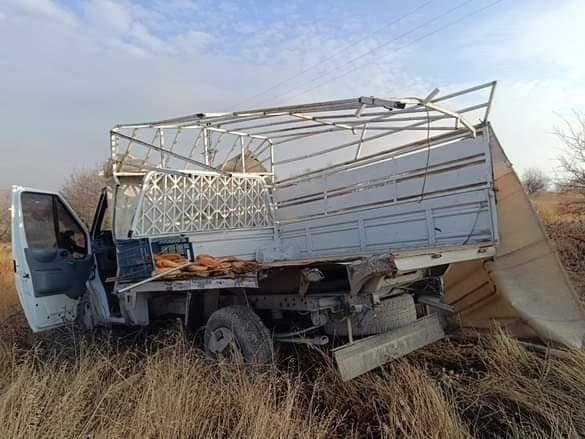 Elazığ’da otobüs ile kamyonet çarpıştı: 4 yaralı