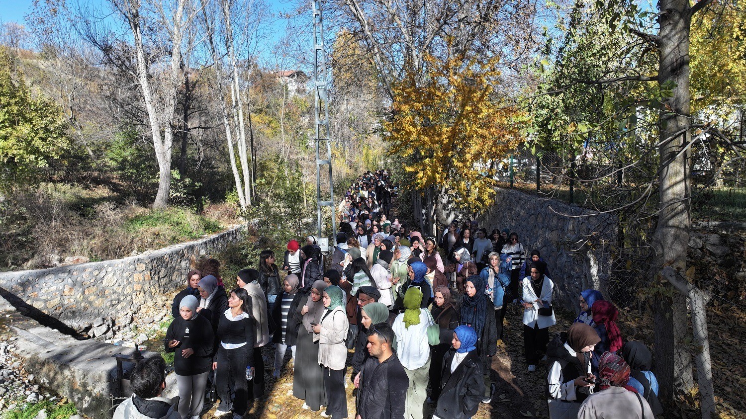 Yeşilyurt Horata’da doğa yürüşü