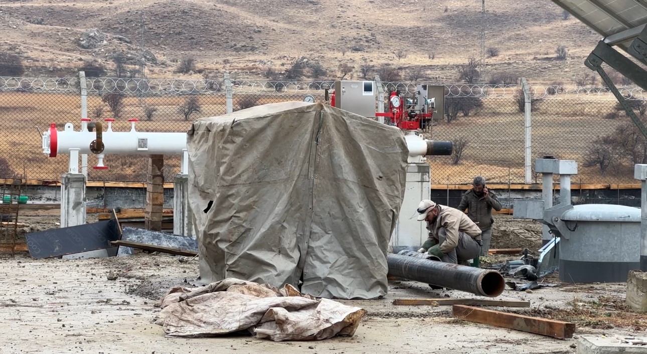 Yüksekova’da doğal gaz heyecanı, çalışmaların yüzde 95’i bitti