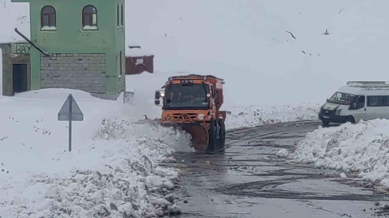 Van’da kar yağışı ve sis