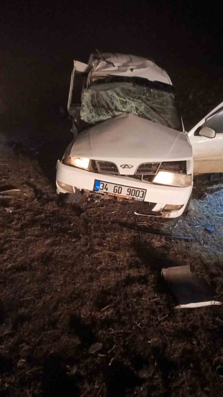 Muş’ta yoğun sis kazaya neden oldu: 6 kişi yaralandı