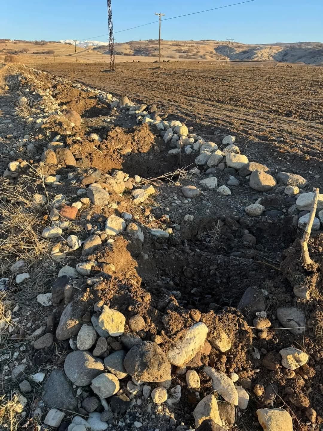 Tunceli’de yol kenarında dikili fidanlar çalındı, belediye başkanı tepki gösterdi