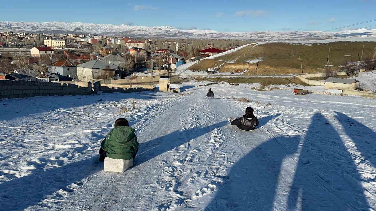 Ağrı’da karın tadını çocuklar çıkardı