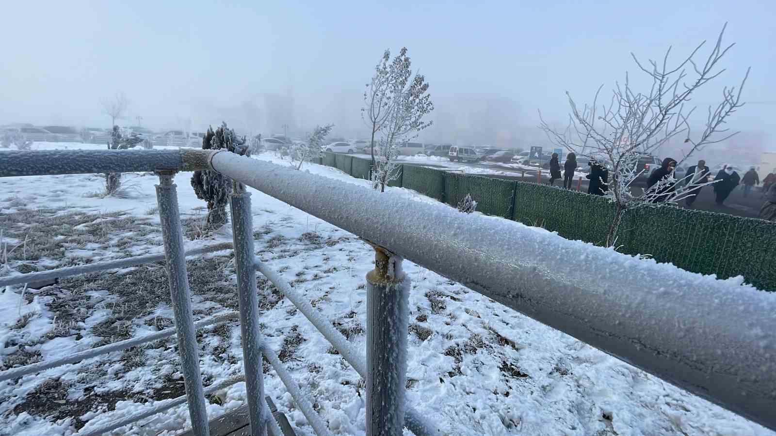 Bitlis’te Sibirya soğukları