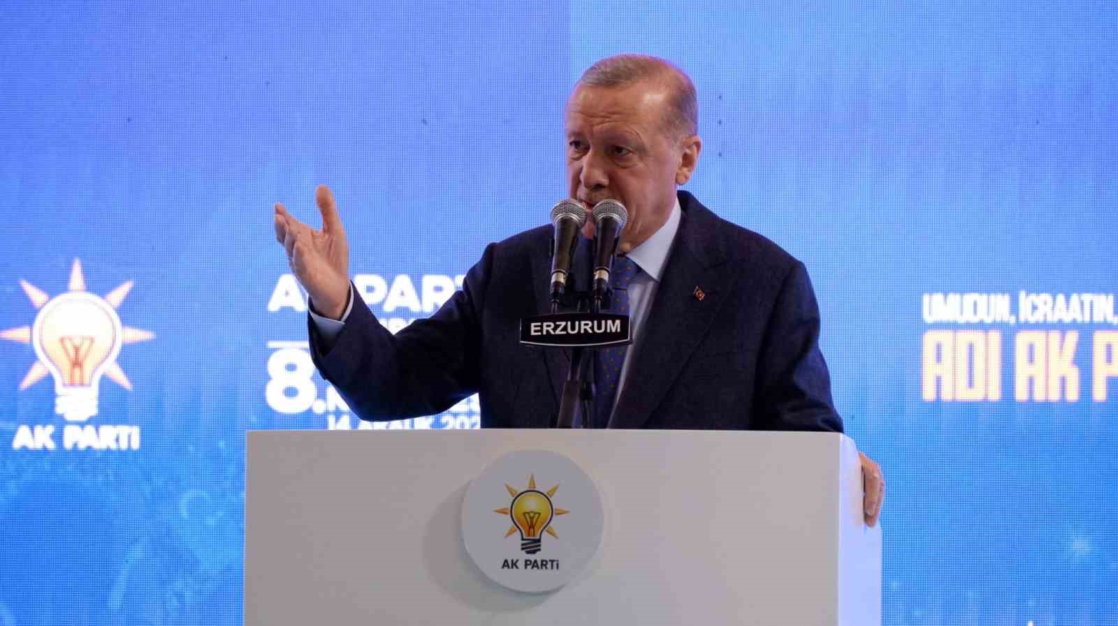 Cumhurbaşkanı Erdoğan: 