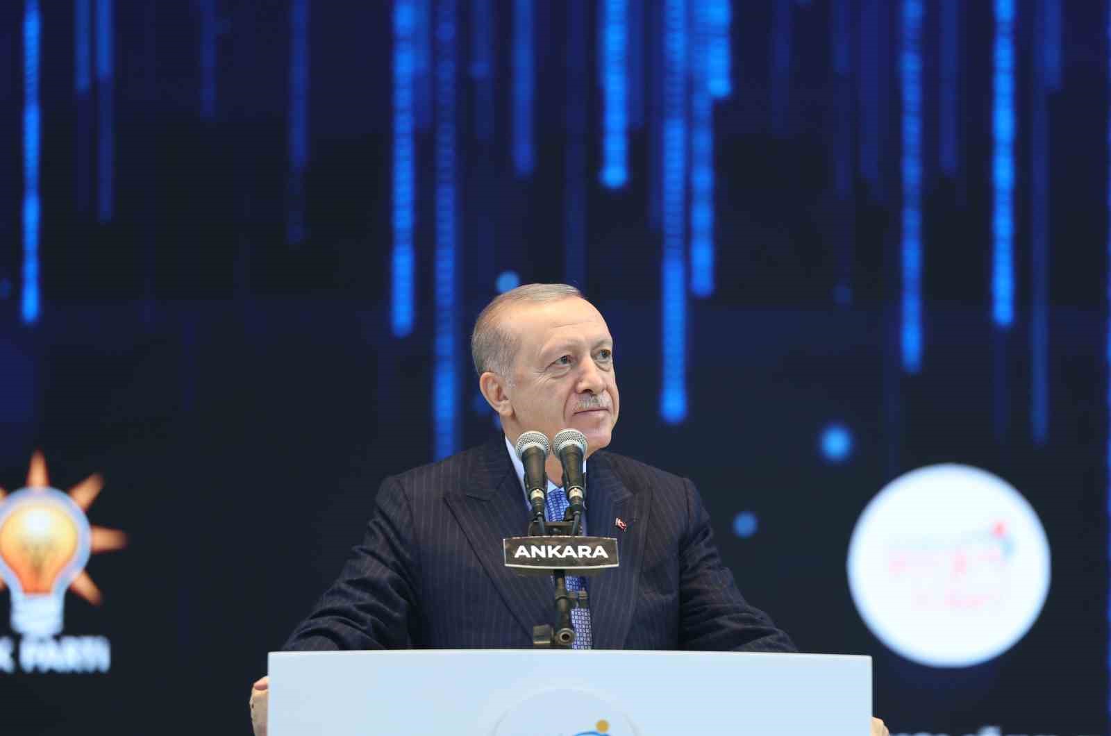 Cumhurbaşkanı Erdoğan: 