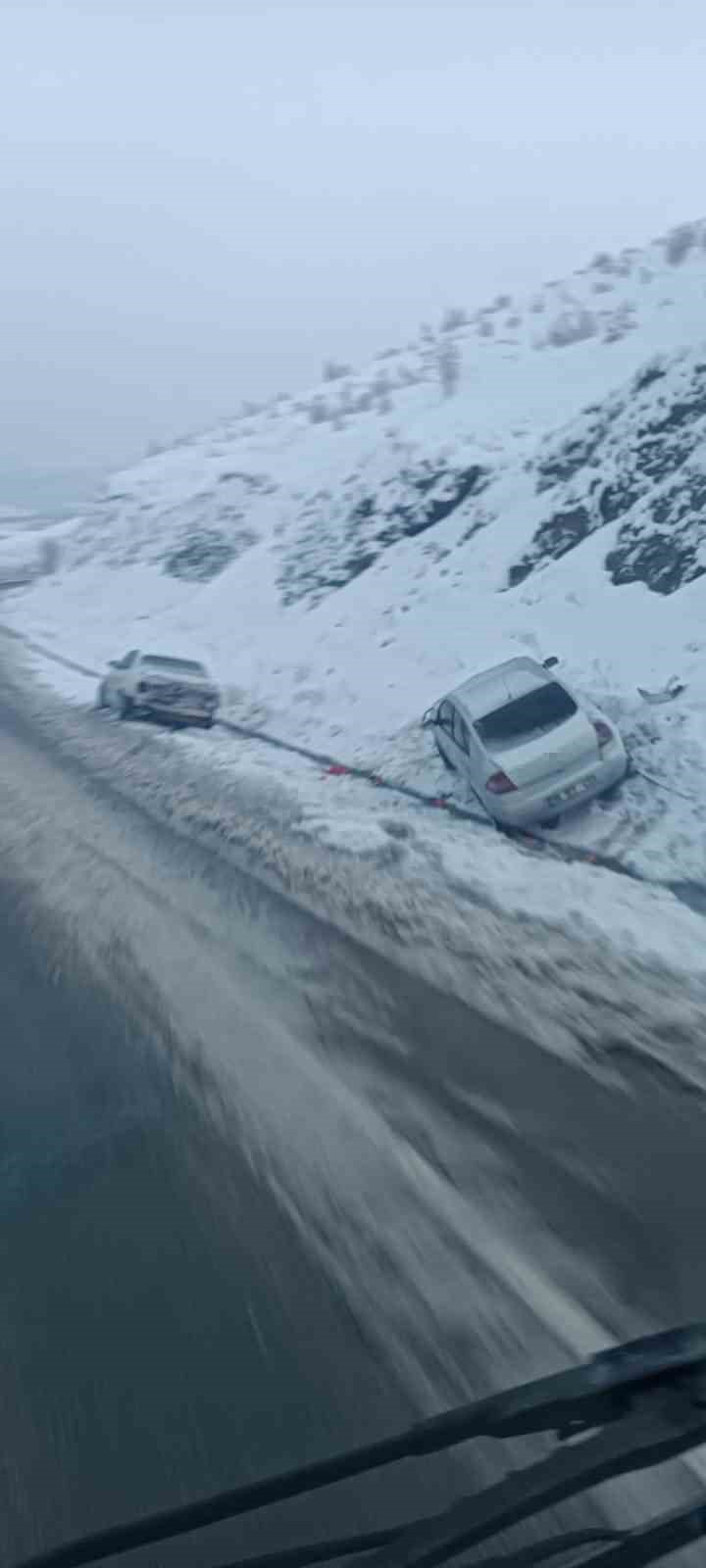 Elazığ’da gizli buzlanma kazalara yol açtı: 4 yaralı