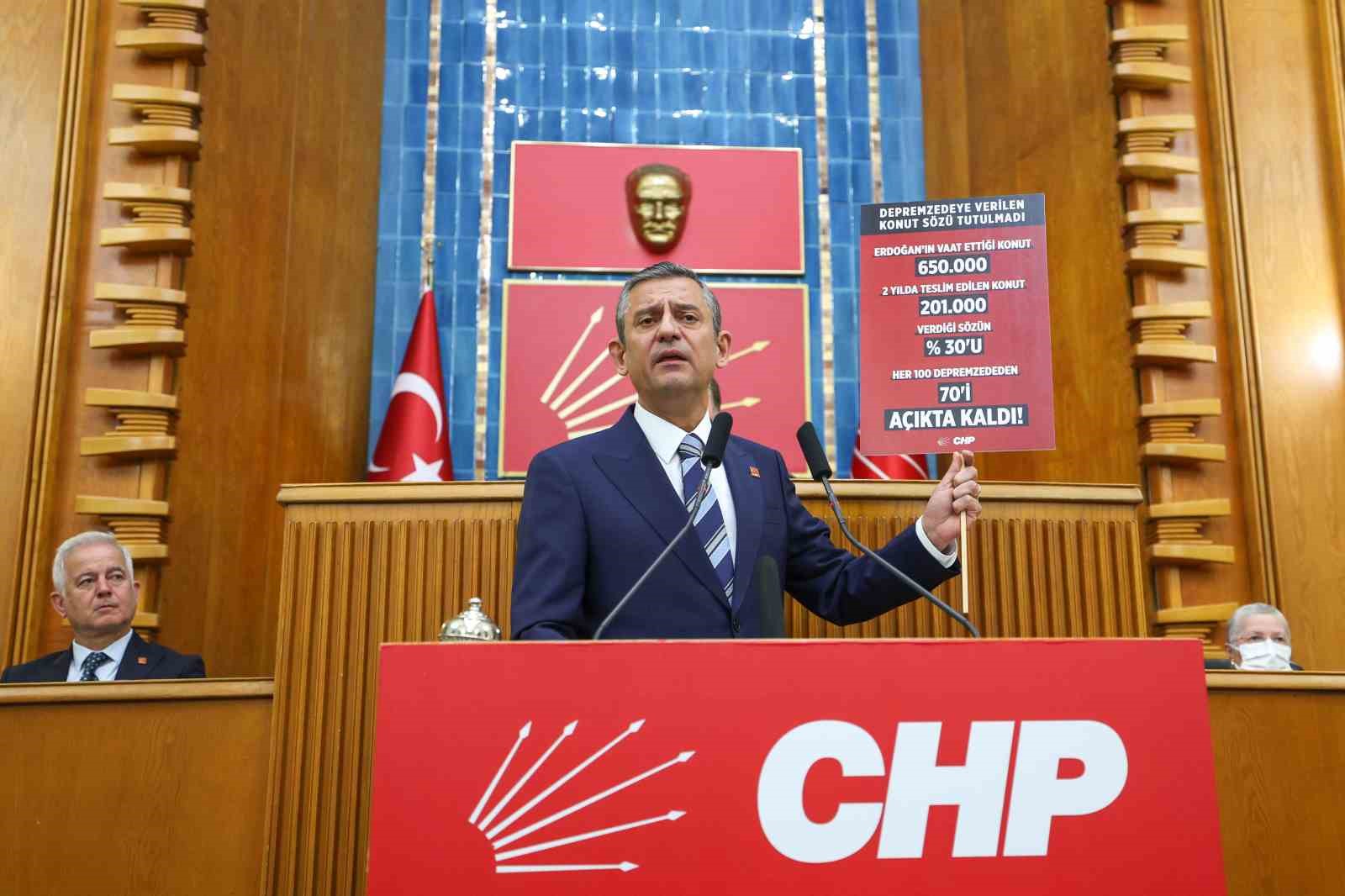 CHP Lideri Özel: 