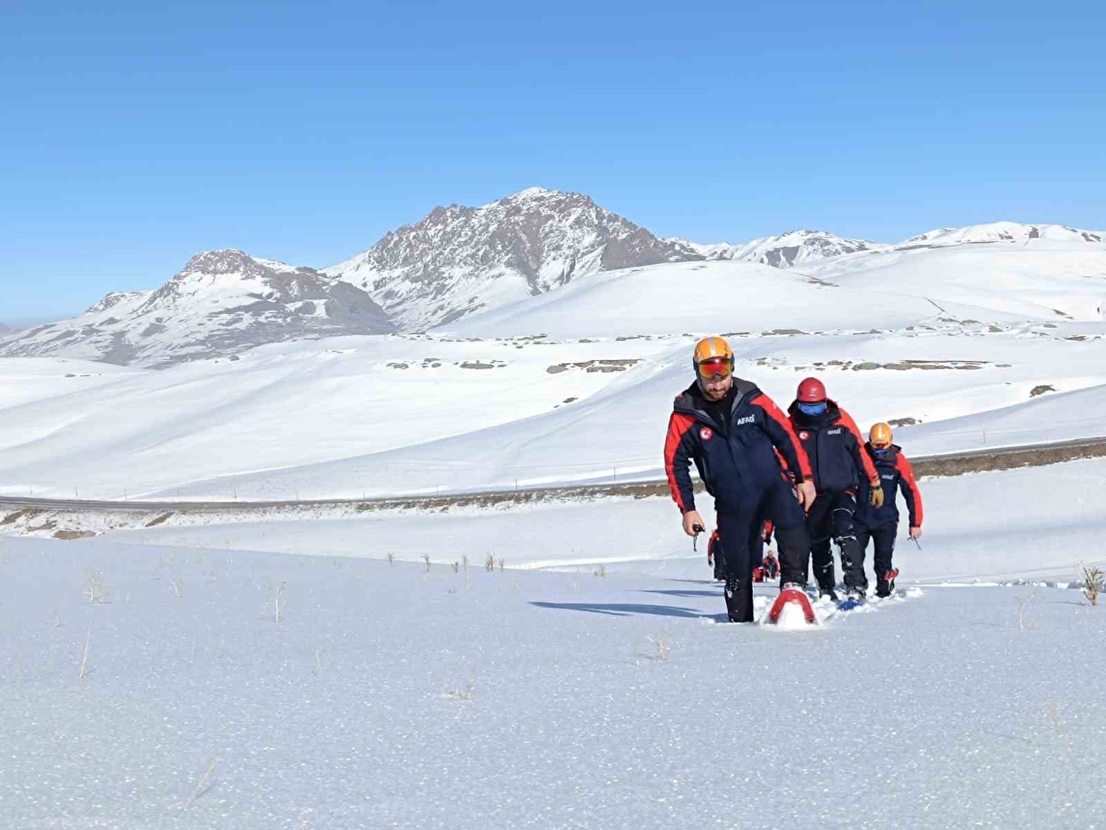 AFAD’dan Van’da çığ eğitimi